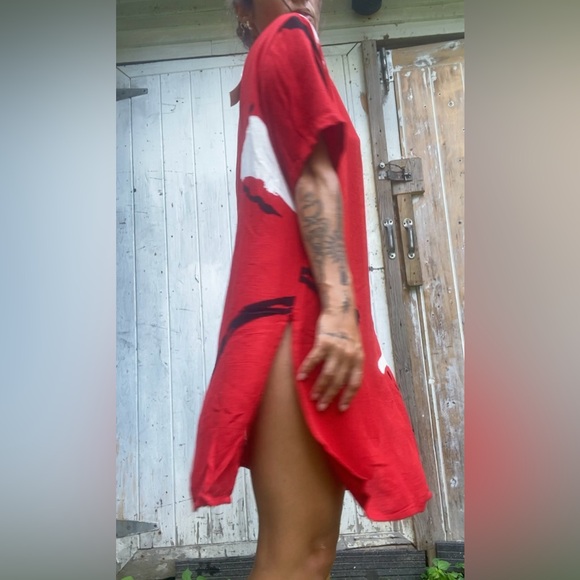 Vintage classic red dress - Picture 4 of 8